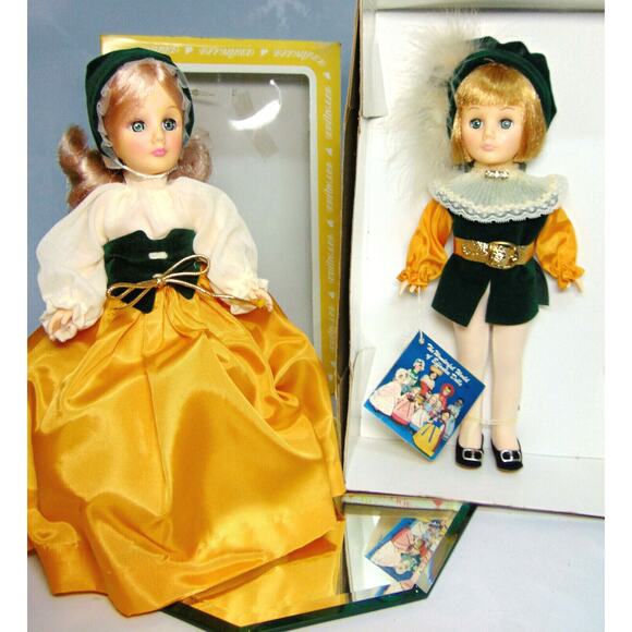 Effanbee's Disney CINDERELLA & PRINCE CHARMING DOLLS 11" Storybook Doll In BOXES - Picture 6 of 11